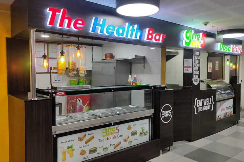 Give Me 5  |  Corporate food counter